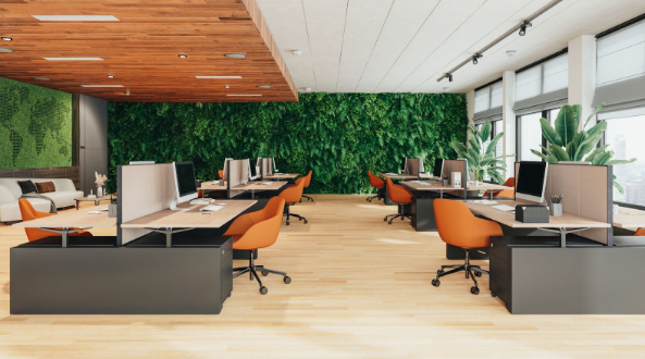 Elements of a sustainable office design